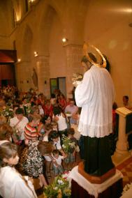 Llucmaçanes. Els veïns del poble van sumar-se a la celebració de l’aniversari del seu patró - javier