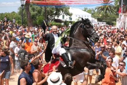 Diumenge. 
La jornada d’ahir va oferir els moments de bulla i religiositat de la festa major. - Javier