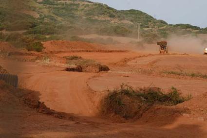 DESVÍO. Las obras prosiguen a buen ritmo - Cris