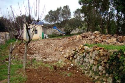 Restitución. El terreno en su estado original, después de la demolición voluntaria de la edificación - Archivo