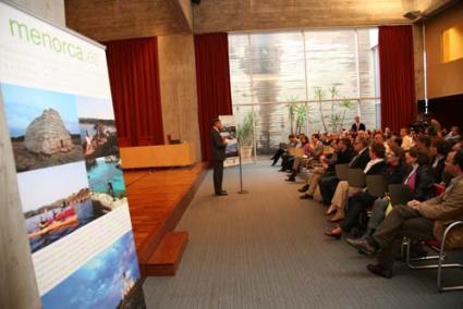 Conflicto. Presentación hace unos meses del portal turístico de la Fundació Destí menorca.es - Archivo