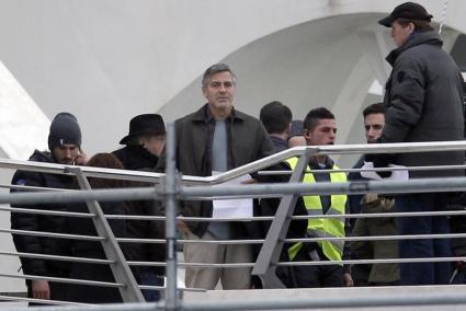 GEORGE CLOONEY EN EL RODAJE DE TOMORROWLAND