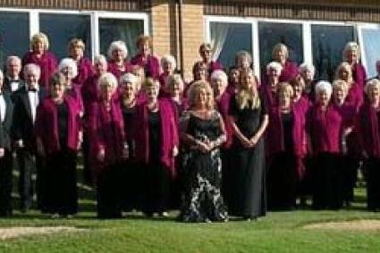 On Tour. The Mixed Voice Welsh Choir performed a concert in Belfast