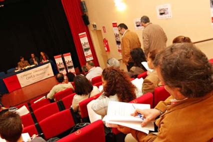 congreso. La Federación se constituyó en el Congreso celebrado ayer en el teatro de Fornells - Gemma Andreu