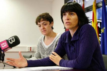 EXPLICACIONES. Joana Gomila y Pilar Carbonero presentaron el estudio a los medios de comunicación - Archivo