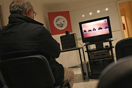 Maó. La sede insular del Colegio de Abogados acogió el acto informativo por videoconferencia - Gemma Andreu