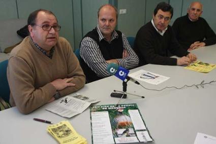 Presentación. Los organizadores, ayer en Sa Roqueta - Gemma Andreu