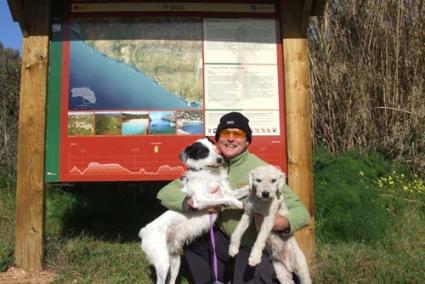 Solidaridad. Rudi Keegan saldrá el 19 de marzo desde Cala en Porter y recorrerá 185 kilómetros andando - R.K.