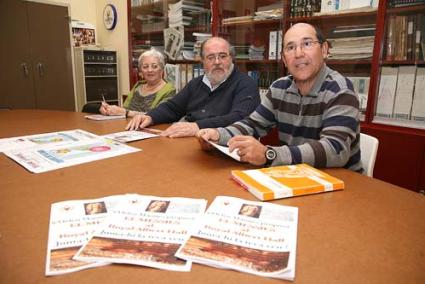 Presentación. Lola Mir, Josep Mercadal y Carlos Coll, ayer - Javier