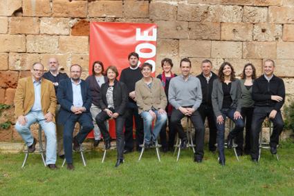 Candidatos. El Partido Socialista de Menorca presentó sus candidatos al Parlament en un conocido local de Ciutadella - Paco Sturla