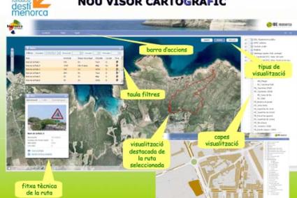 Eines. La xarxa es configura com un suport perfecte per acostar la informació als potencials visitants