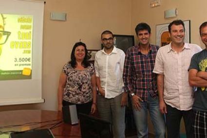 Presentación. Manel Beltran, Joan Monse, Bosco Triay y Àlvar Triay, ayer en la sede del CRDO - Gemma Andreu