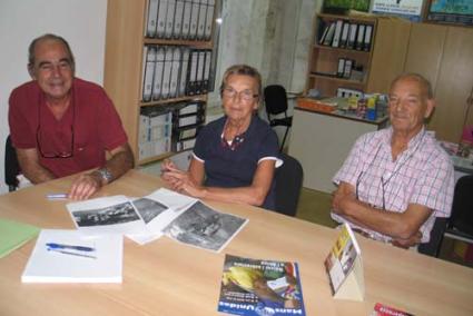 Delegat. Biel Pons, amb la secretària Maruja Alías i José Vilafranca - B.G.C.