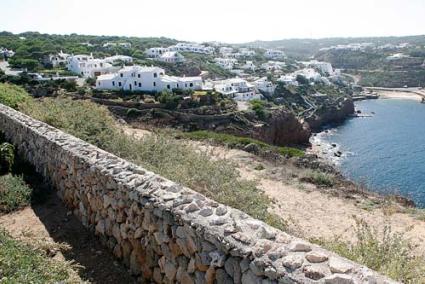 CALA MORELL. Los promotores de la urbanización se sienten perjudicados por el PTI - Archivo