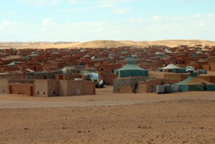 Imagen de uno de los campamentos de refugiados en Tindouf - Archivo