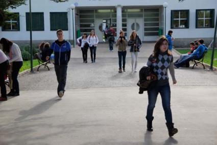 ESTUDIANTES. Cada vez mejor formados, se enfrentan a un futuro laboral tremendamente complicado - Carles Mascaró