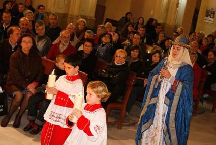 Santa Maria. L’església de Maó es va omplir de gent que volia gaudir de la versió menorquina de l’antic cant, així com de la resta del 
concert - Gemma Andreu