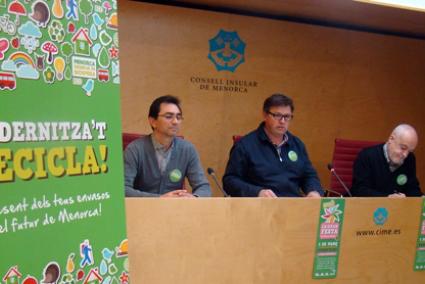 Presentación de la campaña "Modernizat, recicla!", hoy en el Consell - PCIME