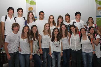 ganadores. El equipo que obtuvo una mayor puntuación, estudiantes de Bachillerato del instituto Joan Ramis i Ramis de Maó - Gemma Andreu