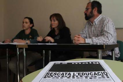 Unidad. Los sindicatos esperan que la convocatoria movilice a toda la comunidad educativa - Gemma Andreu