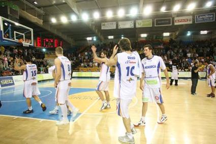 Lo mejor. La marcha del Menorca en el play off, imparable, pero descuadrada con el proceso del club - Archivo