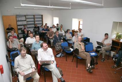 Congreso. Los astrónomos de diferentes países europeos reunidos en Menorca - Javier