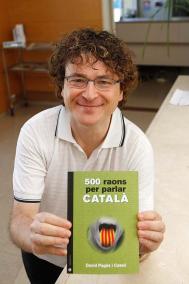 AUTOR COMPROMÈS. El gironí David Pagès, autor del llibre. - Gemma Andreu