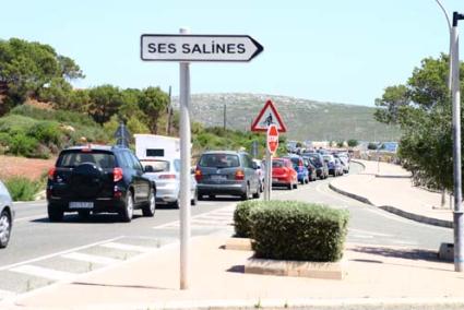 Accidente. Tuvo lugar a las 14.20 horas en la carretera que une Es Mercadal y Fornells - Archivo