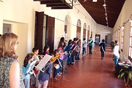 Actuación. El Conservatorio organiza audiciones para promocionar la tradición musical que existe en la Isla - Archivo