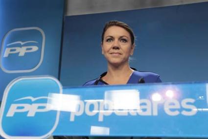 Cospedal. La secretaria general del PP advirtió ayer a Mas - Reuters