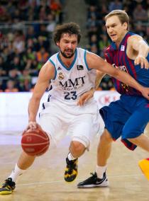 23 puntos. Sergio Llull fue el máximo anotador de su equipo - acbmedia