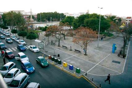 Explanada. Una única antena asegurará el acceso público y gratuito a internet en esta céntrica plaza - Archivo