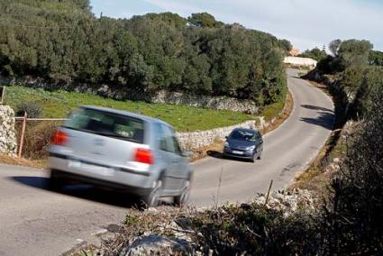 Insegura. La carretera de Torralba presenta un trazado irregular y un firme en mal estado - Gemma Andreu