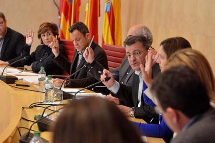 Pleno. El debate se tensó al abordar los puntos sobre urbanismo y territorio - Paco Sturla