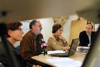 PRESENTACIÓN. Salord, Fullola, Baíllo y Gornés, ayer - Gemma Andreu