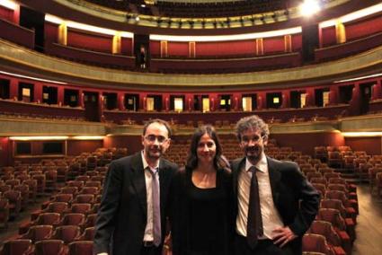 Músicos. Andreu Cardona, Esther Pons y Fèlix Ferrer, en el prestigioso escenario galo - A.C.