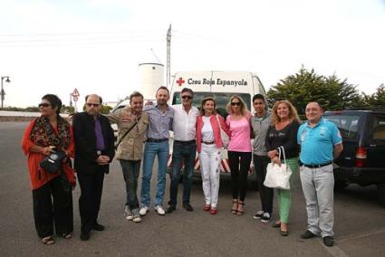 Artistas. Algunos de los invitados a la Gran Gala en la Fiesta de Primavera de Sant Pere Nou de Alaior - Javier