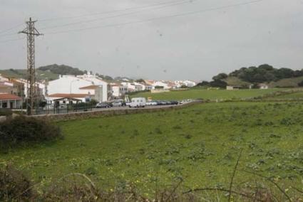 Terrenos. Los solares de la calle Pla de ses Eres se encuentran vacíos pero siguen alquilados - Archivo