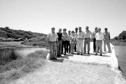 Visita. Una delegación de la Comisión de Medio Ambiente se desplazó hace pocos días hasta Menorca - Archivo