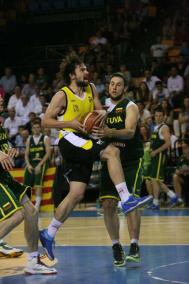 No fue suficiente. Sergio Llull se echó la selección a la espalda en la segunda parte pero no bastó - Javier