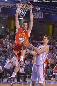 Suárez. Mate ante Letonia - FIBA Europa