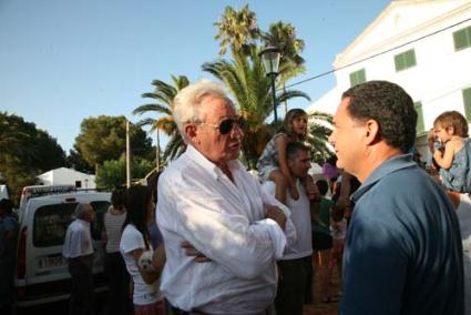 Luis del Olmo. El periodista en las fiestas de Sant Gaietà de 2009 - Archivo