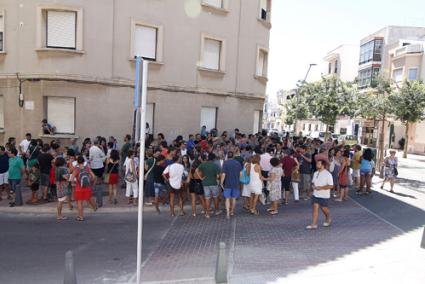 Protesta por las suspensiones en la Delegación de Educación en Menorca - Gemma Andreu