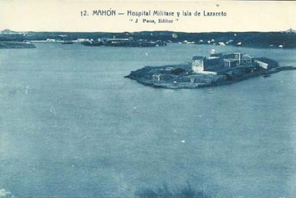 Imagen del puerto de Mahón, tomada por J. Pons, editor
(Archivo
Margarita Caules)