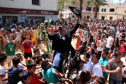 Entusiasme. Els protagonistes de la festa van gaudir al màxim de cada un dels moments de la celebració - Javier