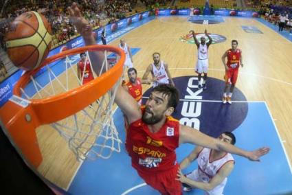 Llull. El mahonés y el resto de integrantes de la selección saben que apenas tienen margen de error - feb.es