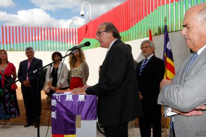 El director del centro, Alfredo Fernández Cuevas durante su discurso. - Gemma Andreu