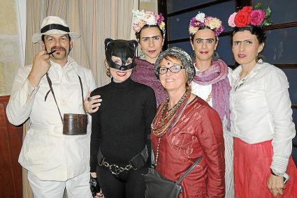 Fiesta de disfraces en el Club Pollença