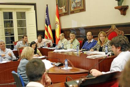 Imagen del pleno municipal celebrado anoche - Gemma Andreu