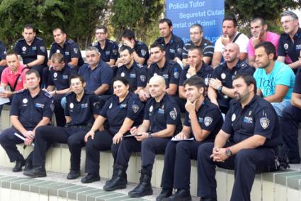 Un grupo de policías tutores de Balears - P.CAIB